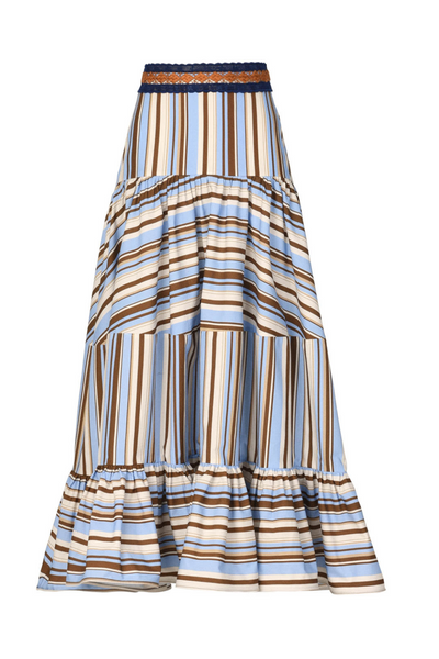Claire Tiered Maxi Skirt, Long Skirts