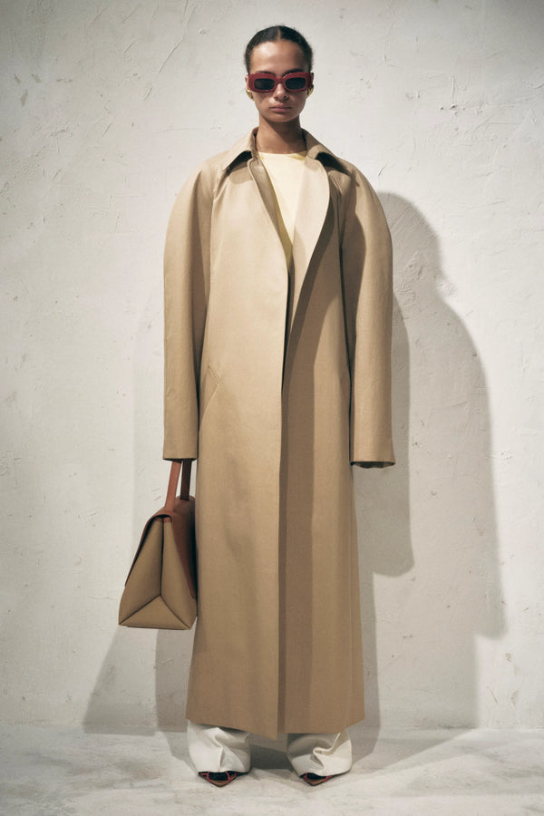 Roth Twill Belted Coat
