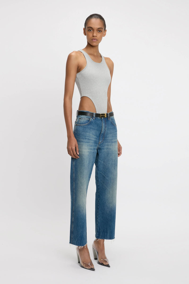 Relaxed Curved Leg Jean