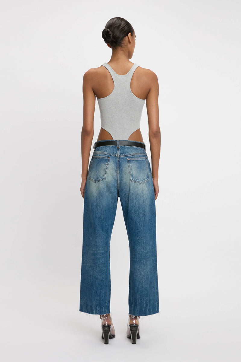 Relaxed Curved Leg Jean