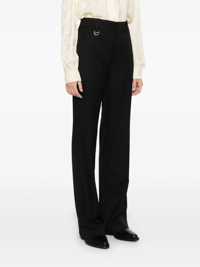 Grain de Poudre Tailored Trousers