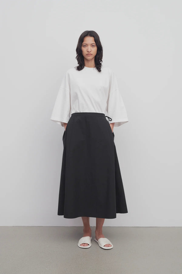 Fleur Cotton Midi Skirt