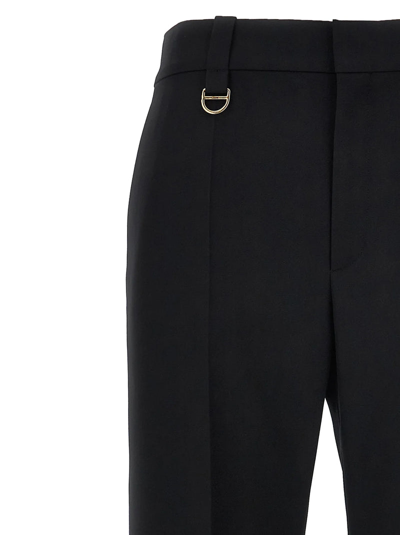 Grain de Poudre Tailored Trousers