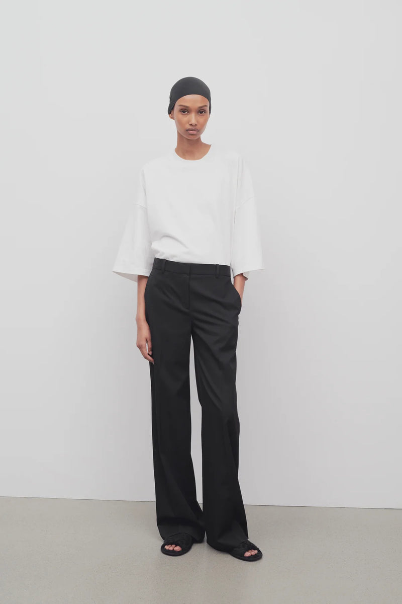 Encore Wide-Leg Wool Trousers