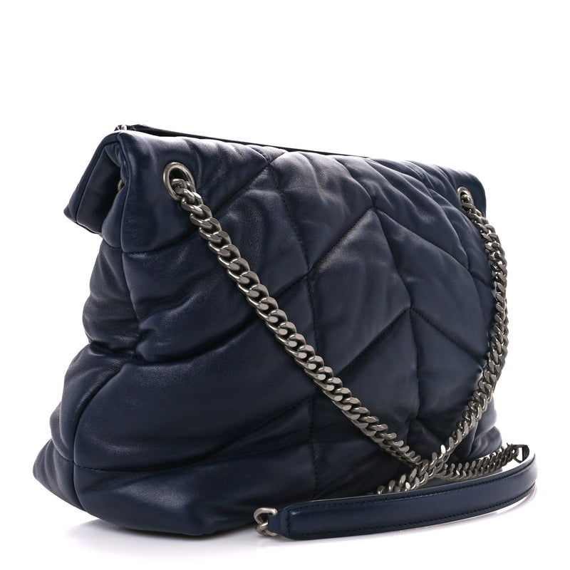 Leather Loulou Puffer Bag