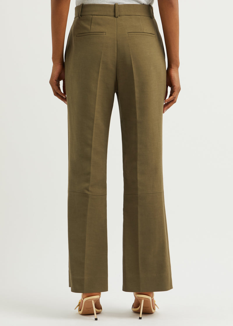 Cropped Kick Trouser