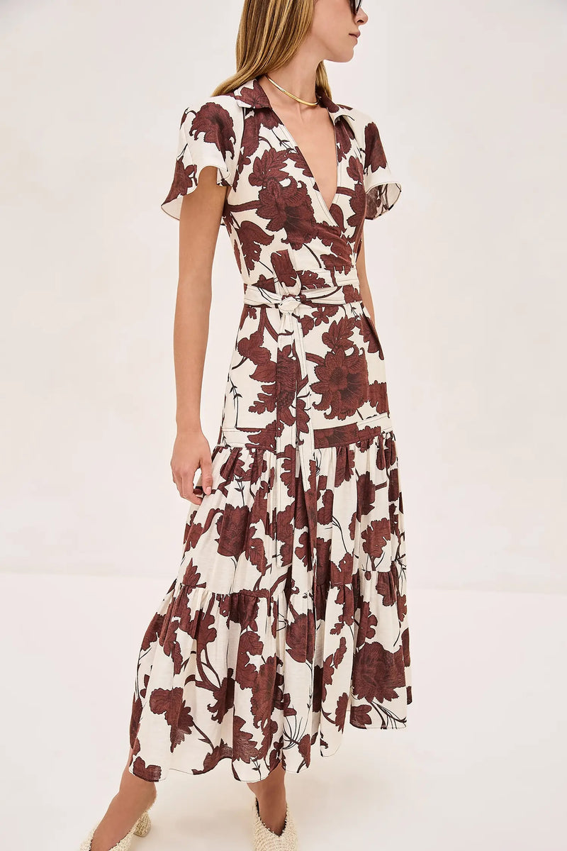 Avanna Floral Wrap Dress