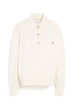 Polo Collar Cashmere Sweater