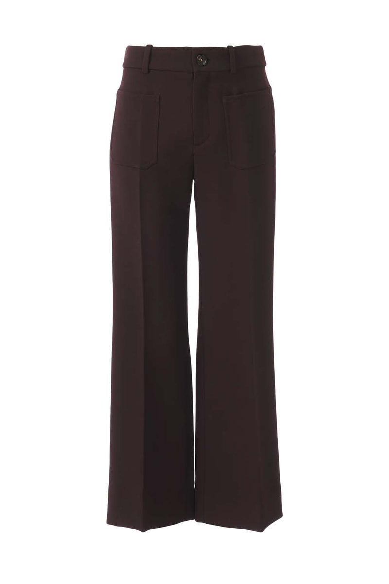 Cavalry Wool Cropped Bootcut Pant