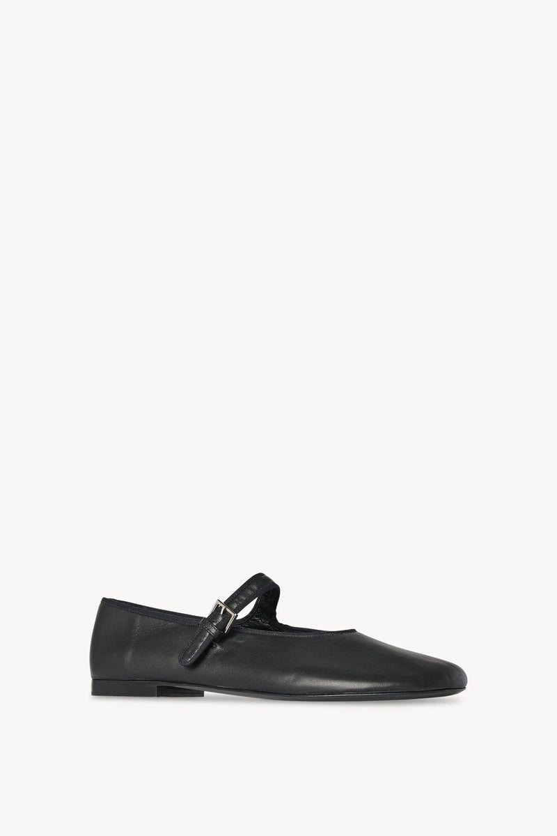 Boheme Leather Mary Jane Ballet Flats