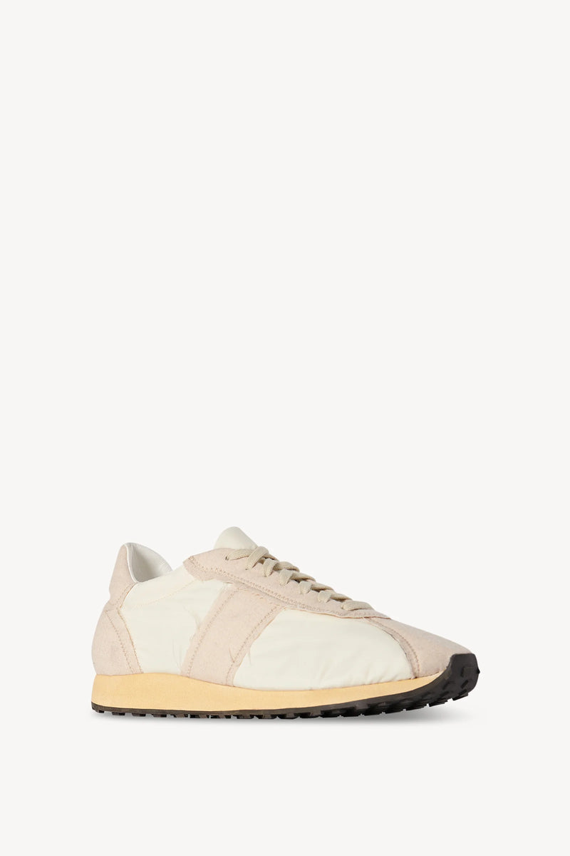 Mica Cashmere and Nylon Sneaker