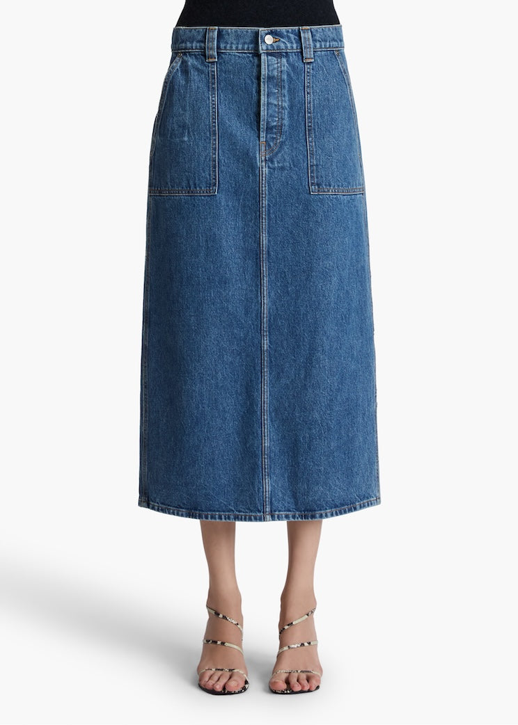 Genevieve Denim Skirt