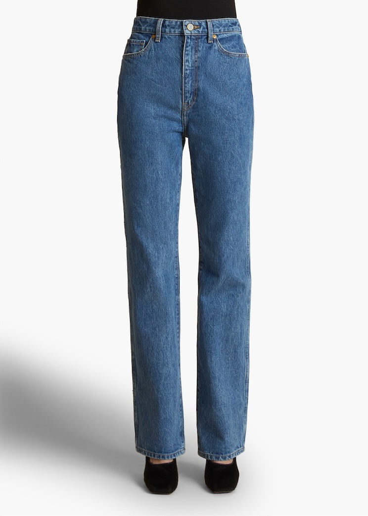 Danielle High-Rise Slim-Leg Jeans