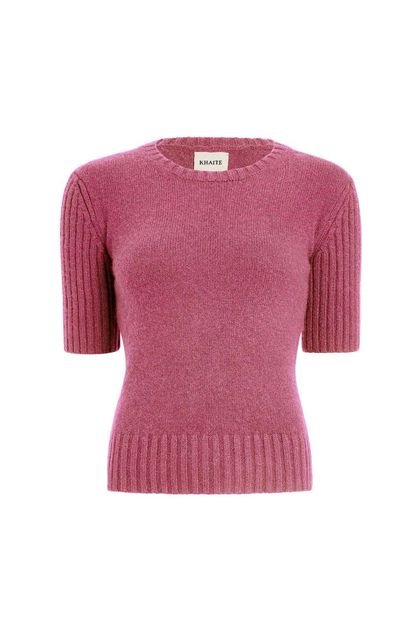 Mia Ribbed Cashmere Sweater Top