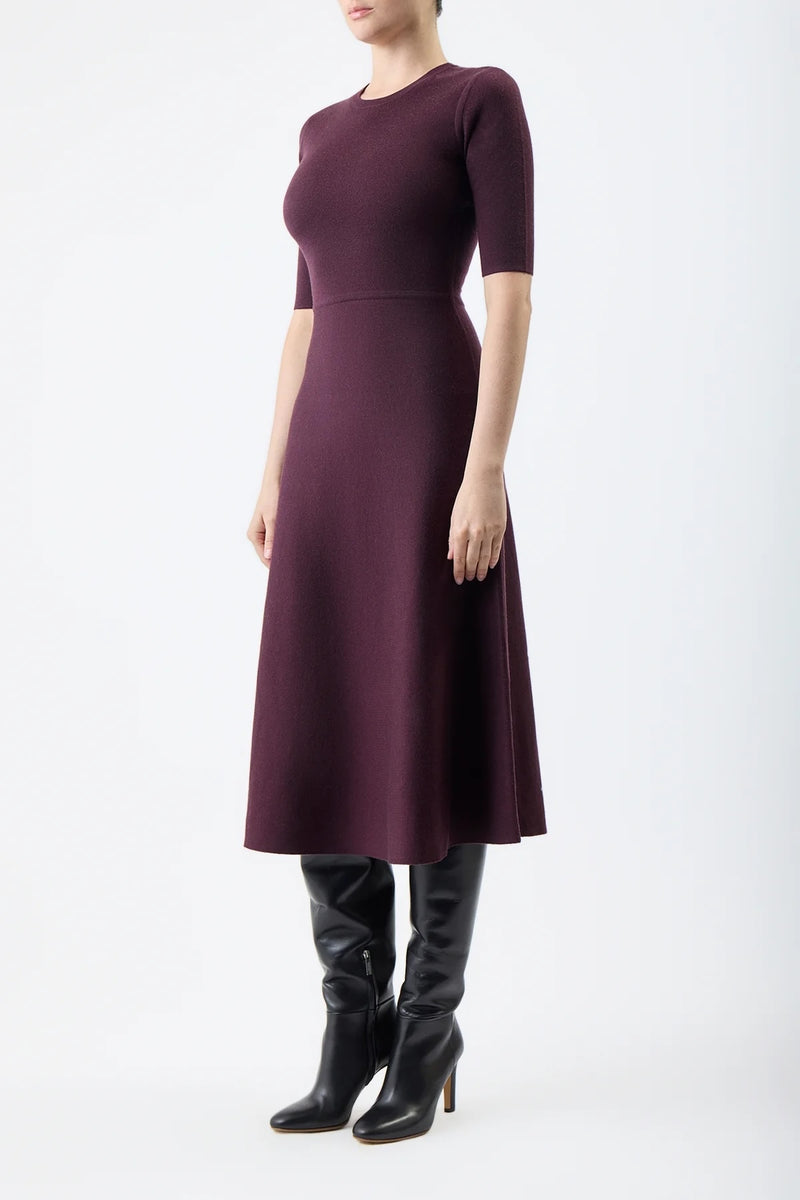 Seymore Wool and Cashmere Midi Dress