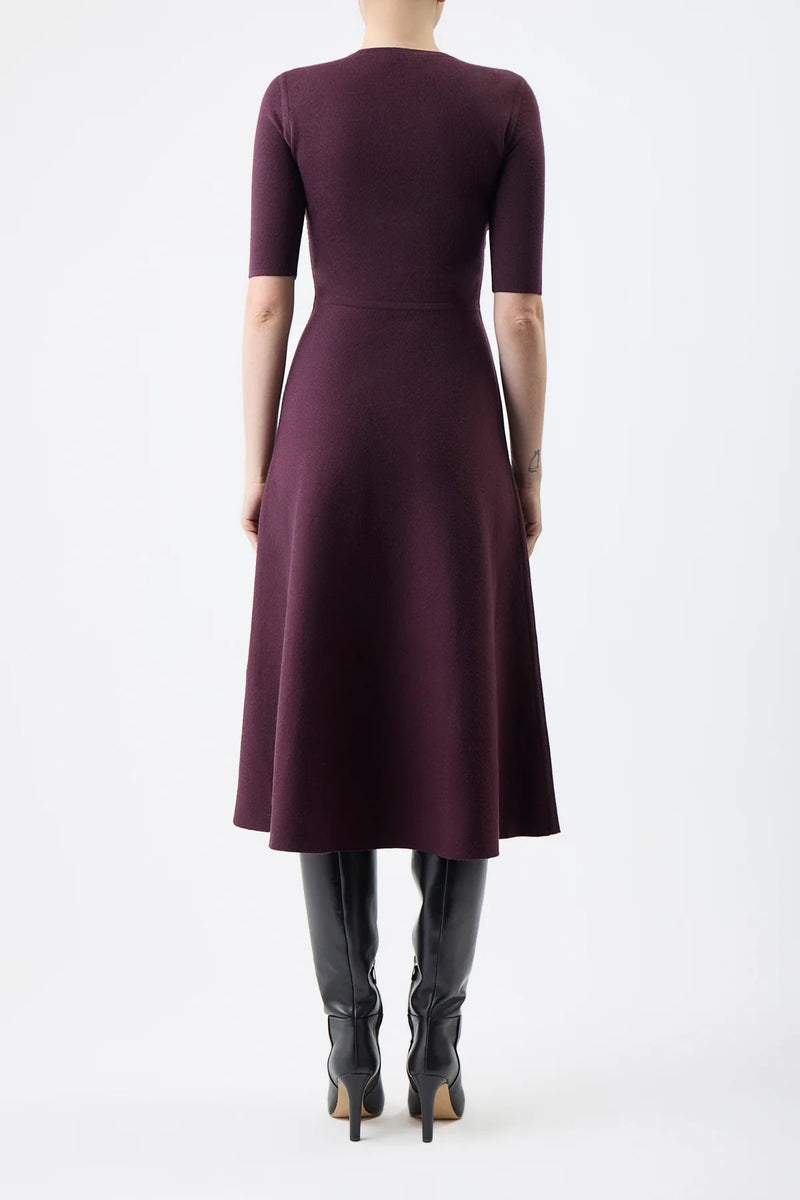 Seymore Wool and Cashmere Midi Dress