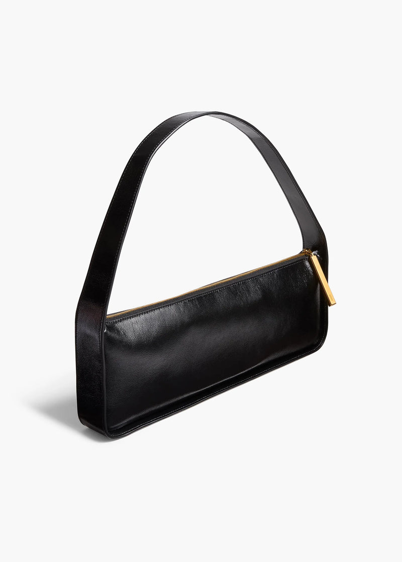 Lori Patent Leather Baguette Bag