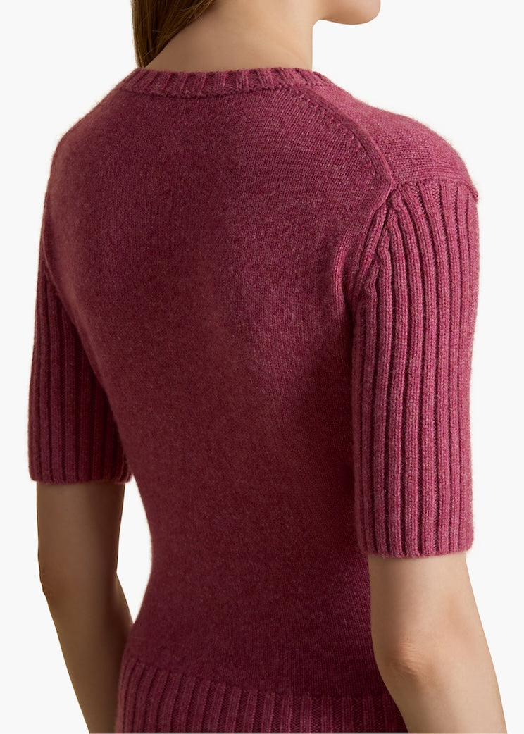 Mia Ribbed Cashmere Sweater Top