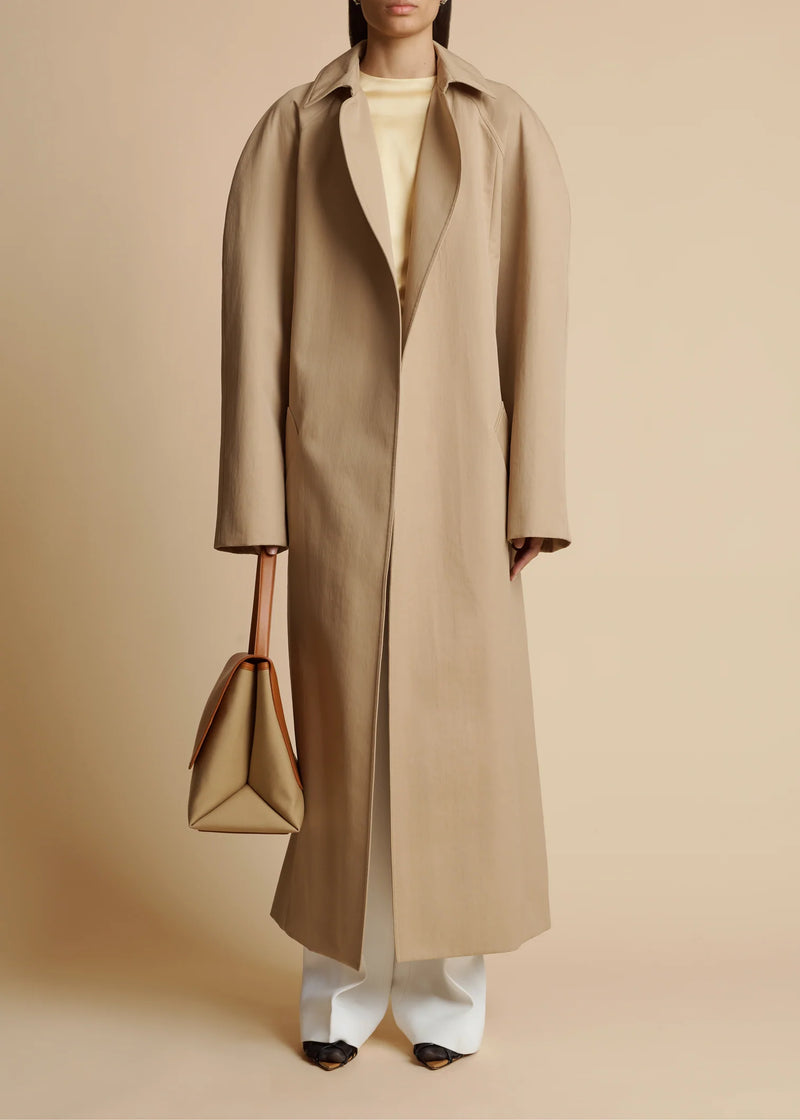 Roth Twill Belted Coat