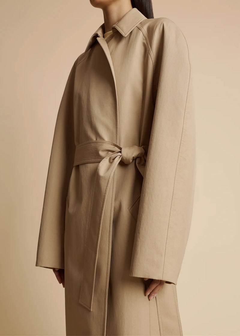 Roth Twill Belted Coat