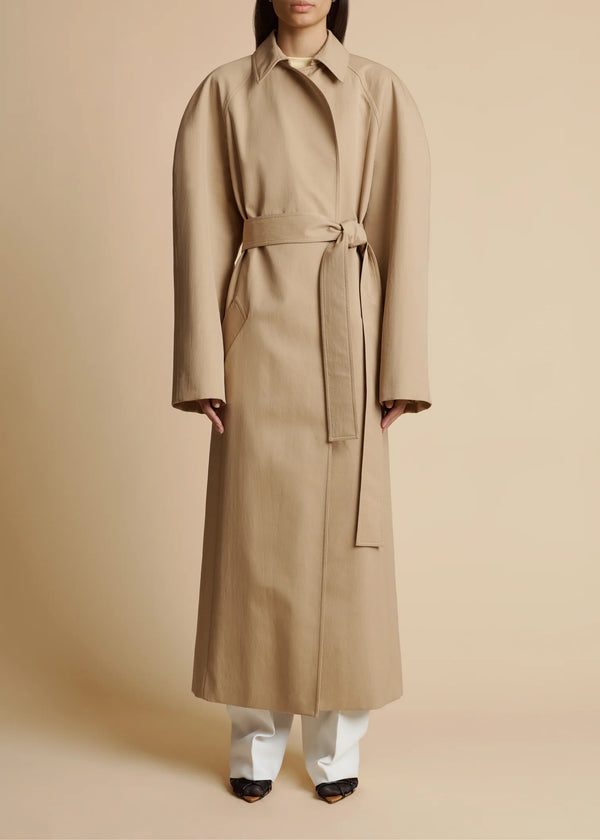 Roth Twill Belted Coat