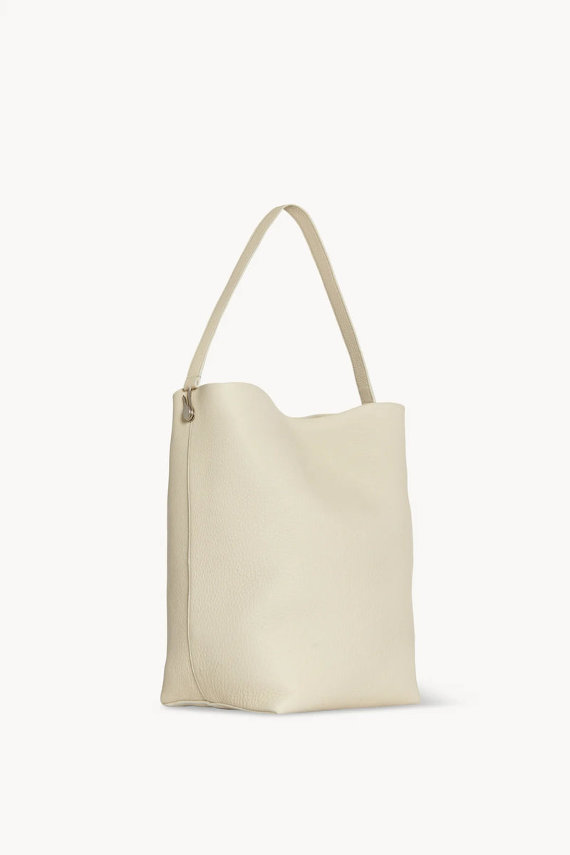 Leather Medium NS Tote Hook Bag