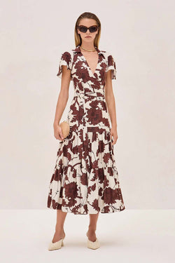 Avanna Floral Wrap Dress