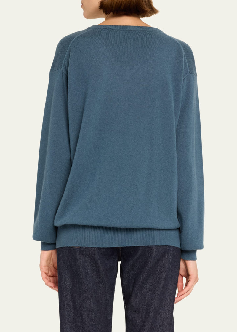 Gracy Cashmere V-Neck Sweater