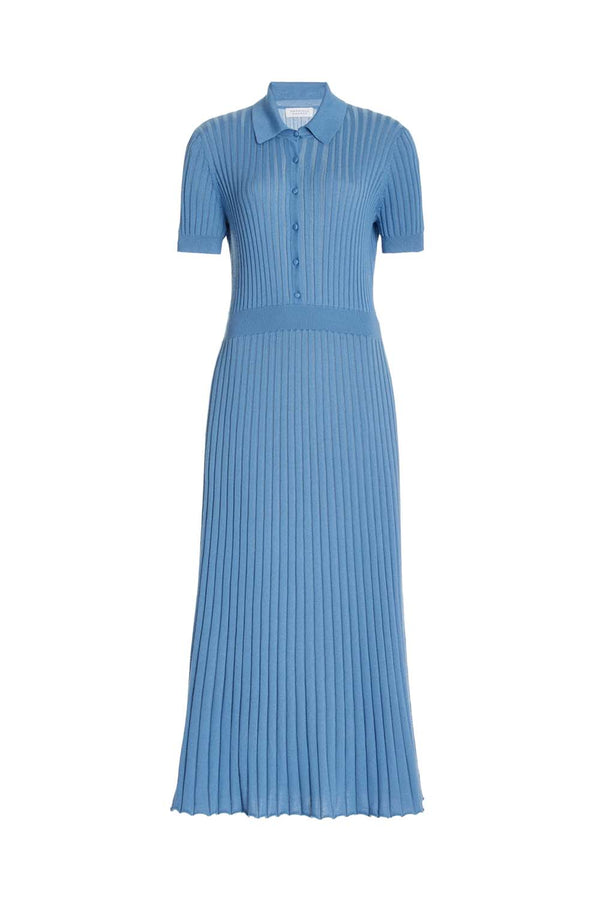 Amor Ribbed Silk and Cashmere-Blend Maxi Dress