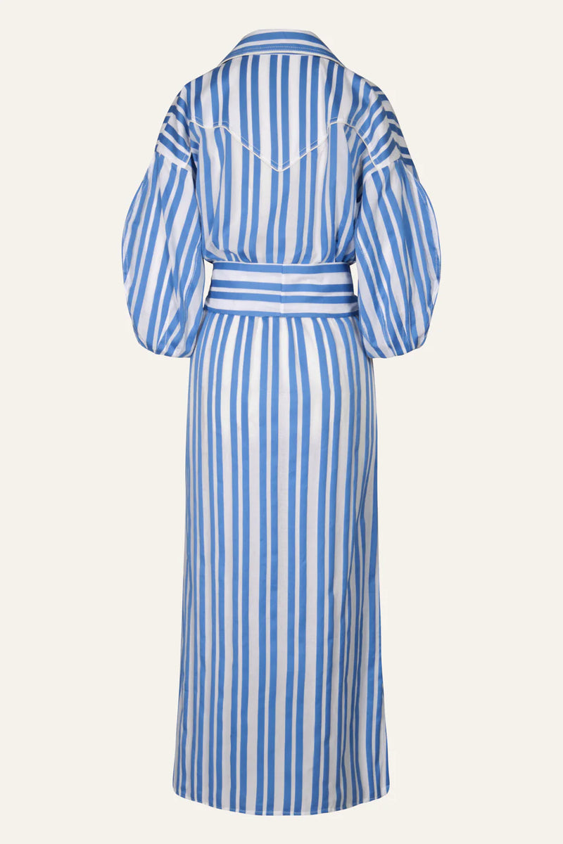 Buena Mar Striped Shirtdress