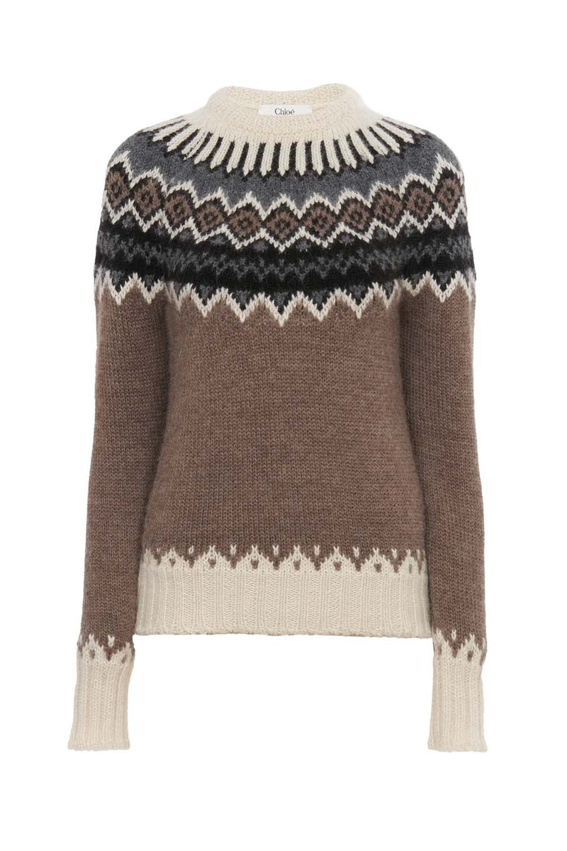 Fair Isle Wool Sweater