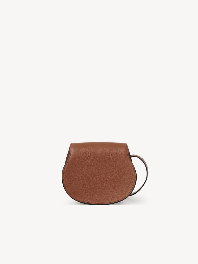 Small Marcie Leather Saddle Bag