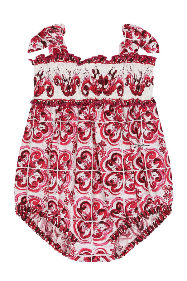 Dolce & Gabbana - Baby Girl Tropical Rose Dress 