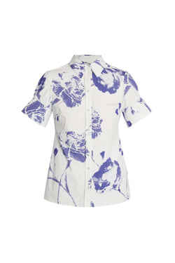 Short Sleeve Floral Print Shirt