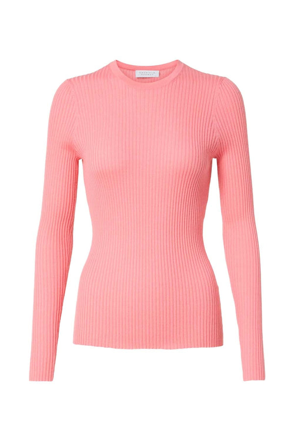 Browning Ribbed Cashmere and Silk-Blend Top