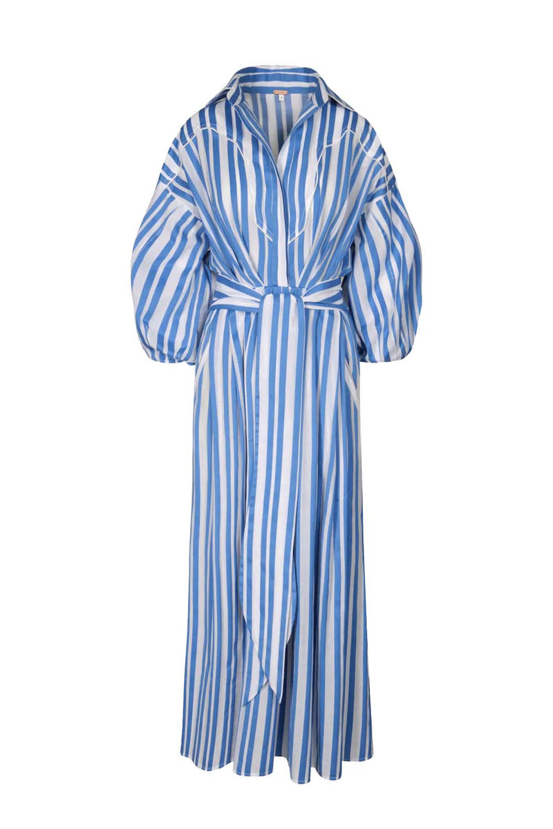 Buena Mar Striped Shirtdress