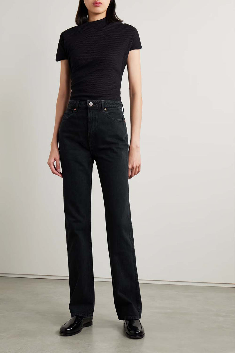 Danielle High-Rise Slim-Leg Jean