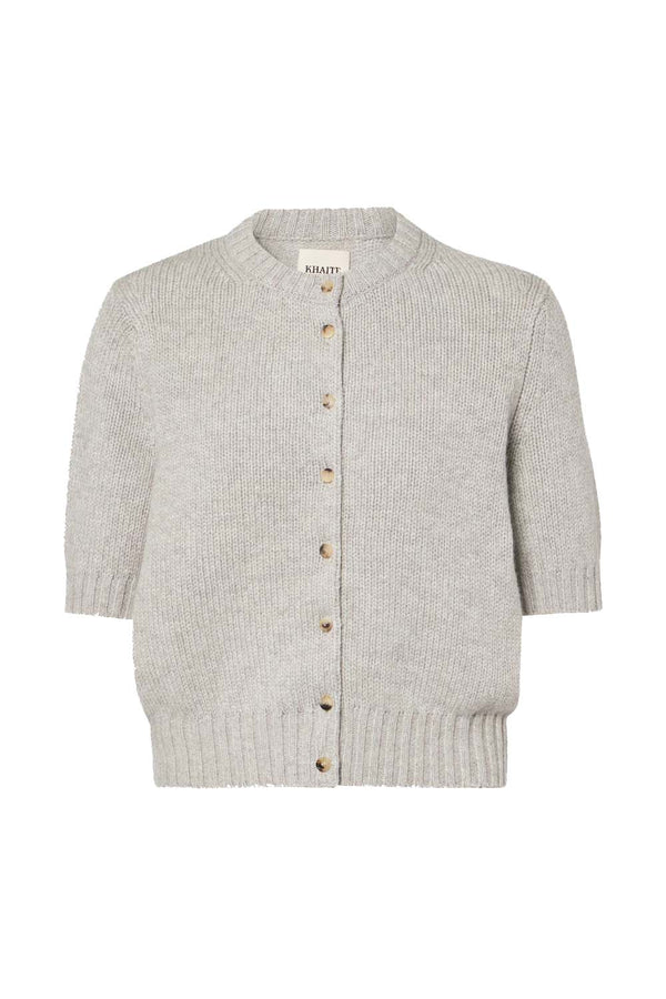 Nora Cropped Cashmere Cardigan