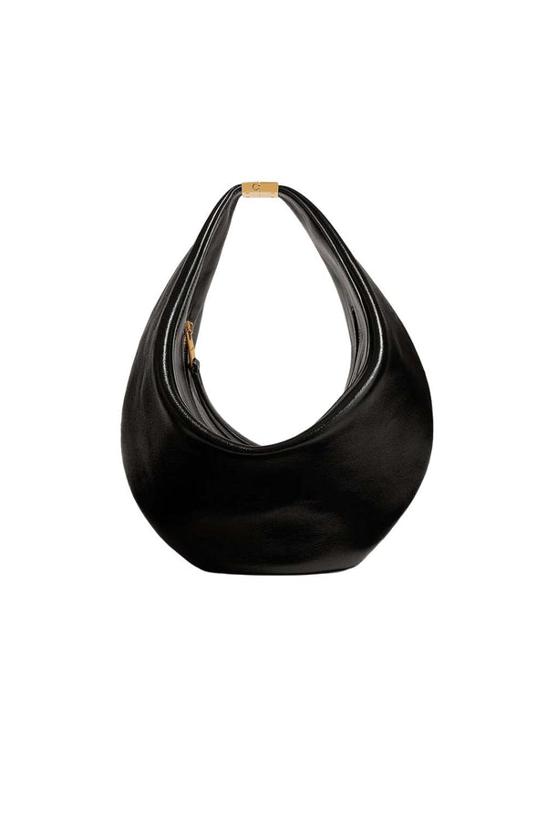 Small Olivia Hobo Bag in Patent Leather