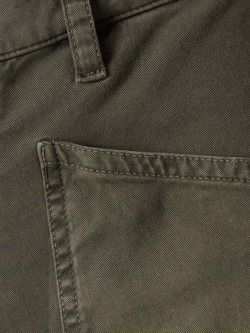 Shon Pleated Cotton-Blend Twill Tapered Pants