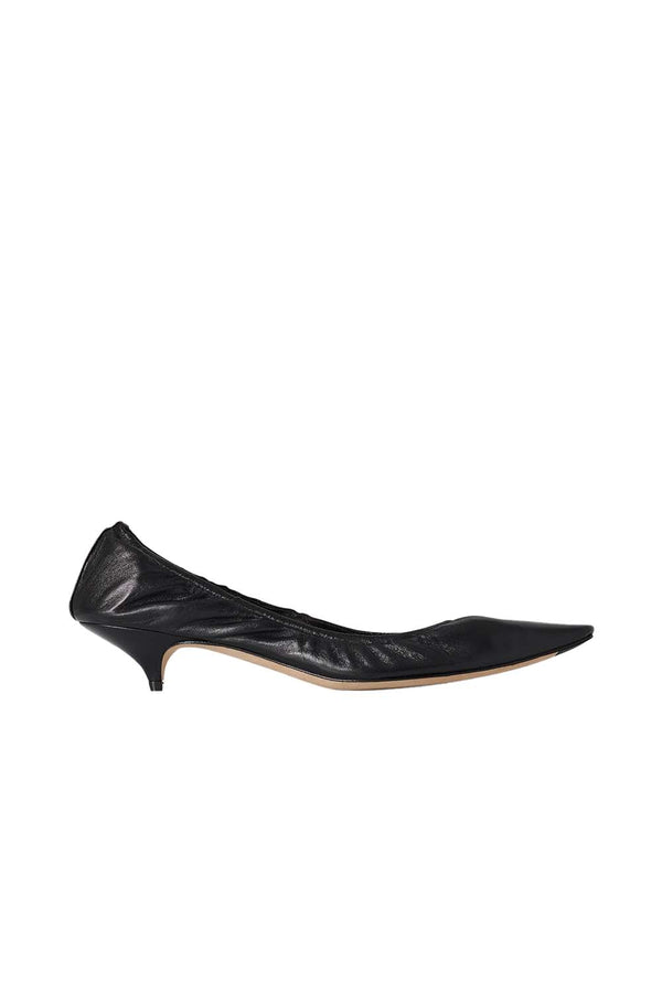 Liisa Leather Kitten Heel