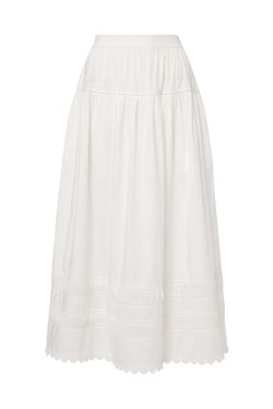 Harlow Cotton Poplin Maxi Skirt