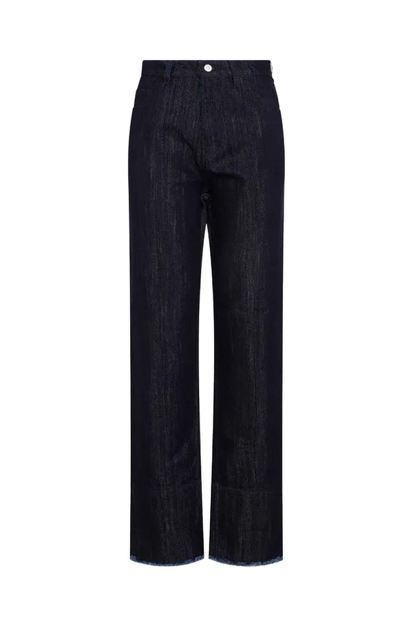 Cropped High Waist Jean