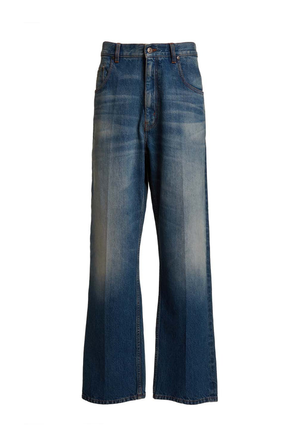 Boyfriend Wide-Leg Jeans