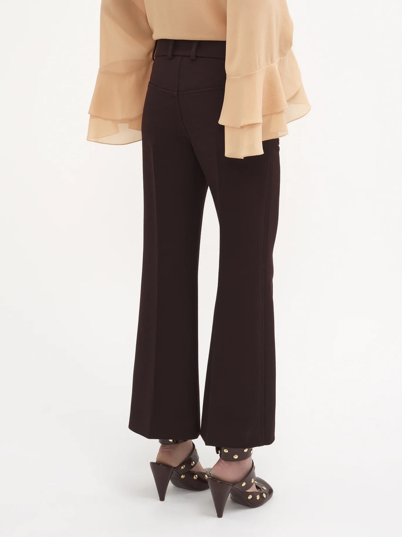 Cavalry Wool Cropped Bootcut Pant