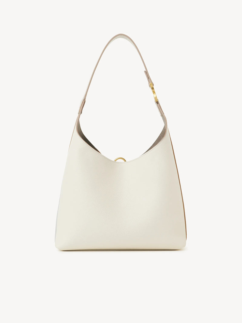 Marcie Small Leather Hobo Bag