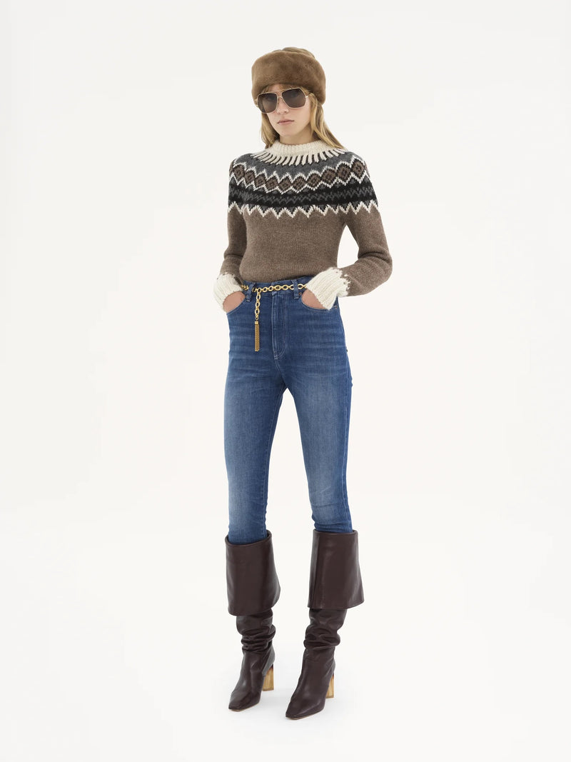 Fair Isle Wool Sweater