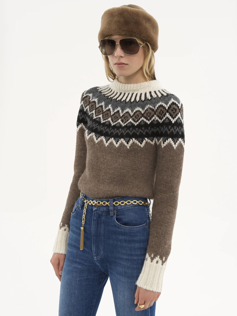 Fair Isle Wool Sweater