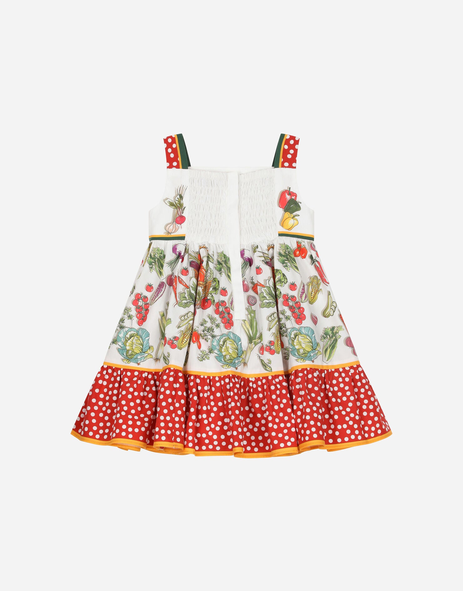 DOLCE & GABBANA KIDS VEGETABLE PRINT DRESS W BLOOMER – Belinda ...